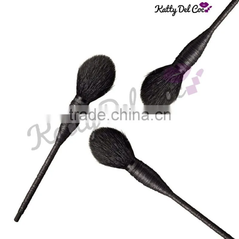 Hottest rattan goat hair makeup brushes New Style