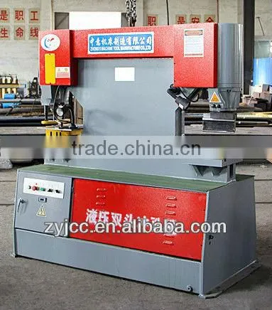 Hydraulic metal sheet plate hole punching machine , punch machine