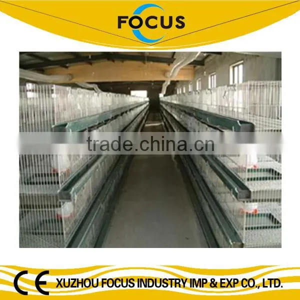 Focus industry hot galvanize chicken battery cage poultry cage chicken raising equipment for sale