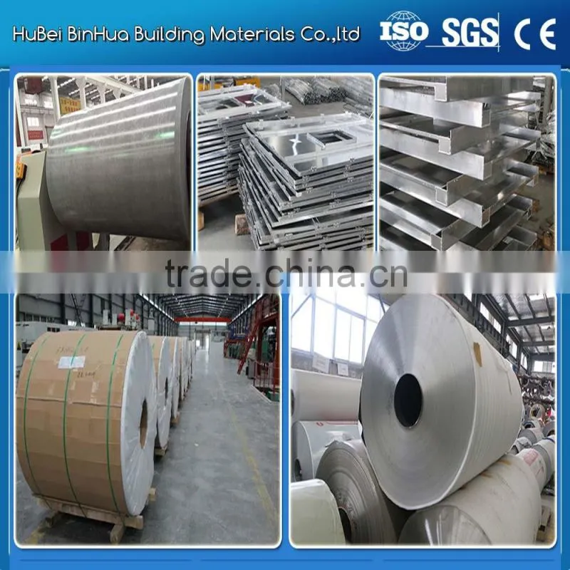 BIn hua A2 fire proof anti-static aluminum composite panel for interior decoration
