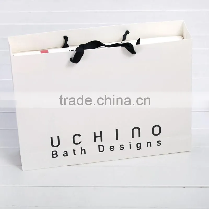 carton gift paper bag with handle