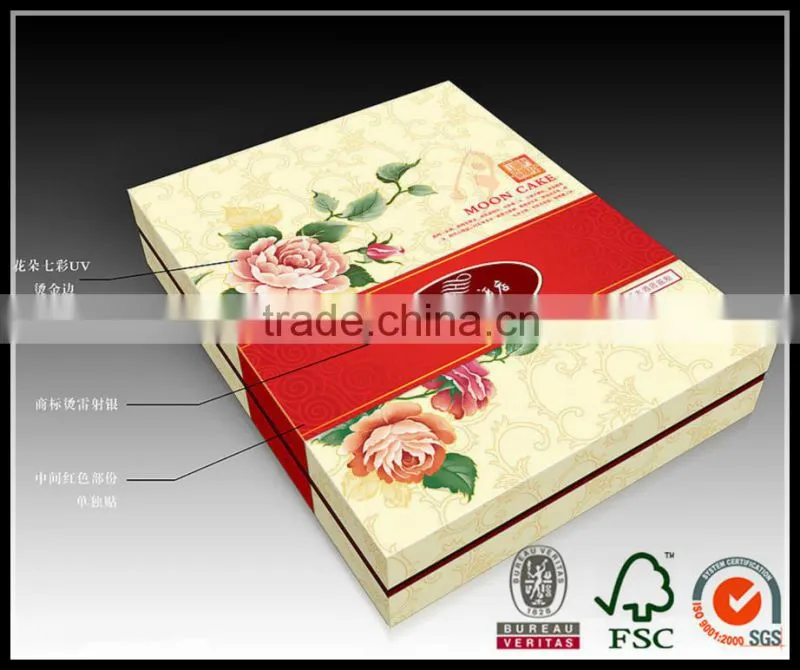 Classical moon cake box
