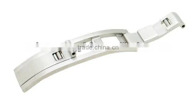 Watch clasp for wristband and bracelet