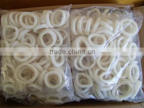 Frozen squid rings