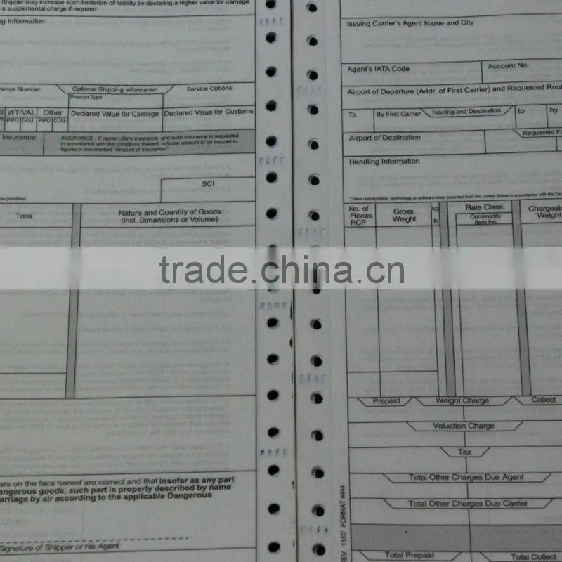 fast courier express shipping waybill printing