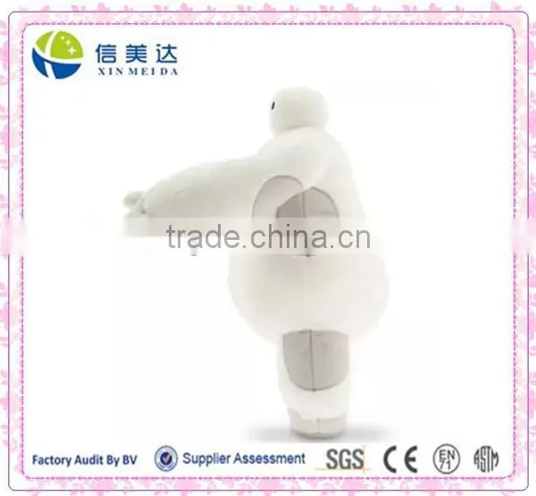 Hot New Arrival Plush Baymax White Big Hero Robot Cartoon stuffed toy