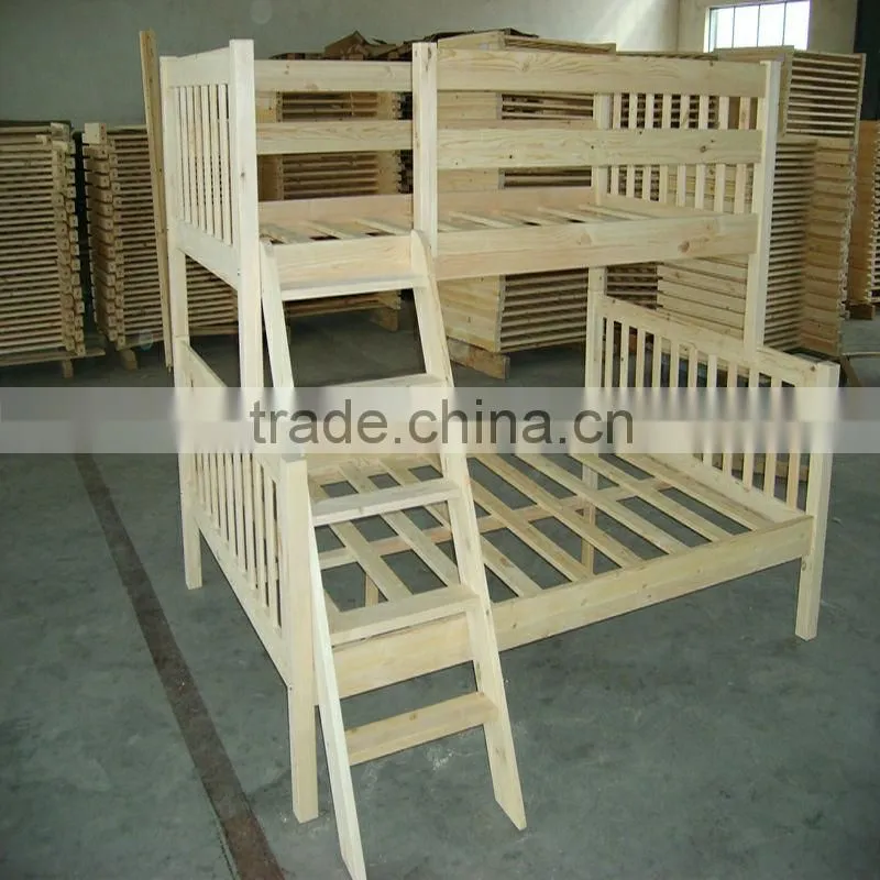 Cheap Used Honey Adult Wood bunk Bed For Hostels