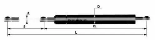 gas spring door closer