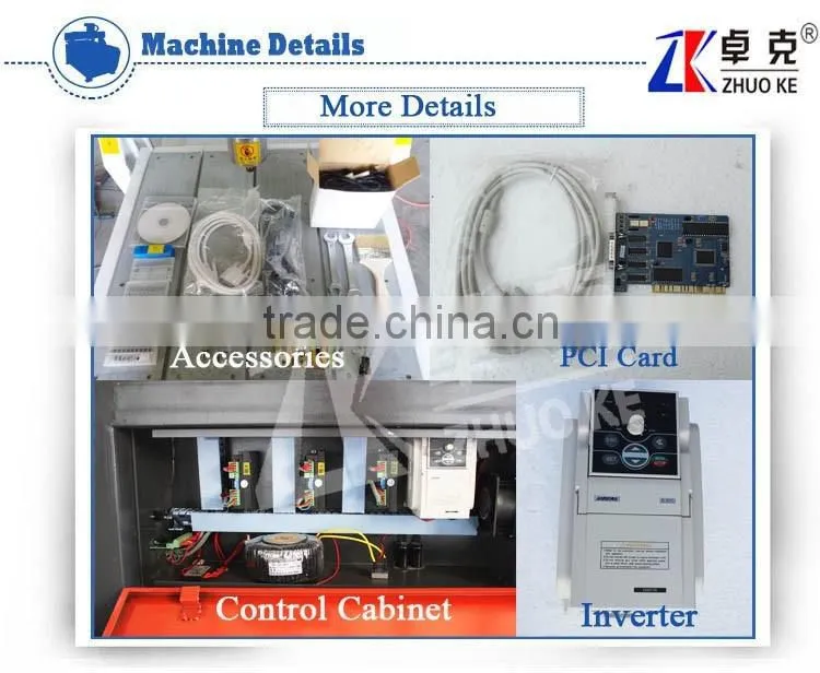 4040 PCB Engraving&Cutting Machine With 1.5KW Water Cooling Spindle From Jinan Zhuoke