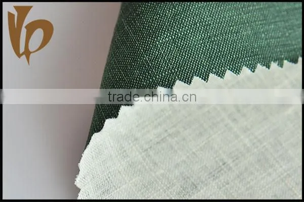 scarfing fabric 100% linen fabric with oeko-tex 14S*14S 161GSM