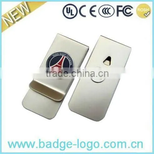 customized metal money clips credit card holder