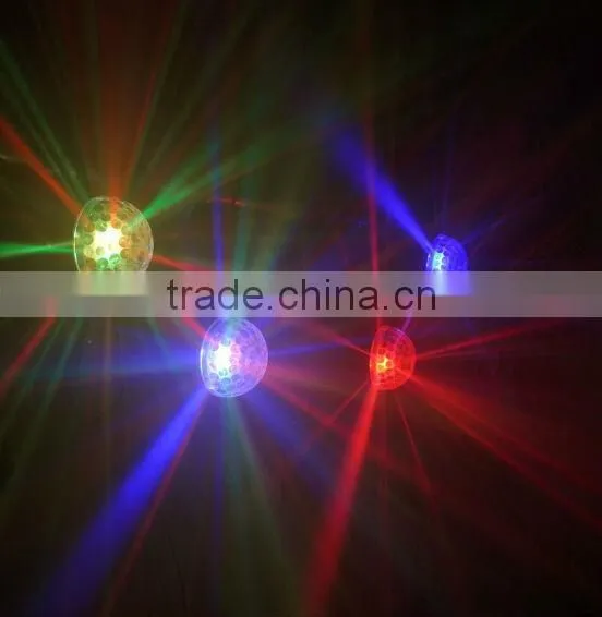 Video! LED Magic Ball with 6pcs 3W RGB LEDs Music Activated Led Effect Light