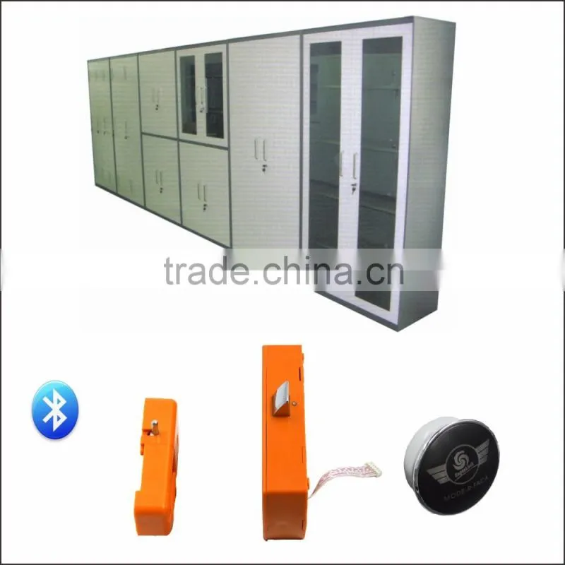 Master Key Gym Storage Locker Room Lock With Bluetooth Control