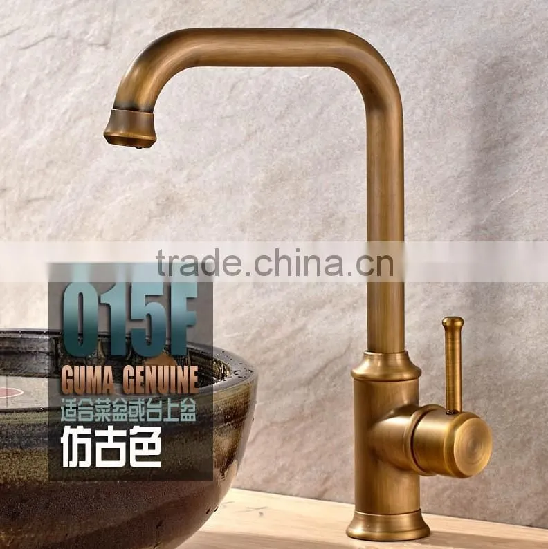 Oil Rubbed Bronze single control kitchen faucet 015-ORB