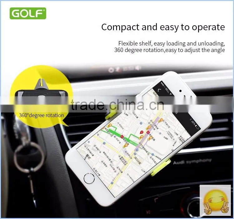 Universal Car Air Conditioning Vent Mout Portable Holder Air Outlet Car Charger Holder For iPhone 6S