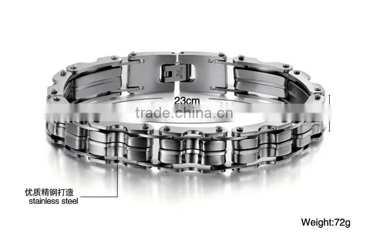 KSTONE 2015 hot selling 316L stainless steel bracelet for men