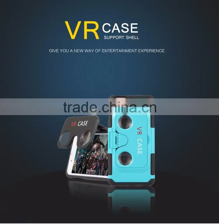 New products 2016 innovation 3D VR case for iphone 6, virtual reality phone case holder