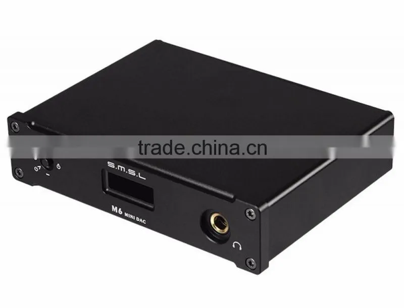 SMSL M6 32Bit/384KHz HiFi Multifunctional Mini DAC Decoder + Headphone Amplifier Asynchronous