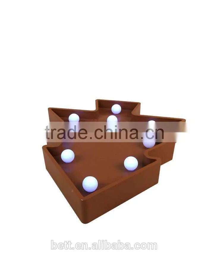 christmas tree shape marquee lights for the Christmas decoration