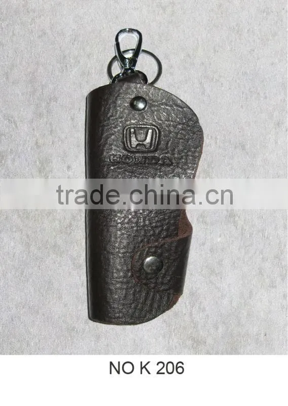 leather key pouch