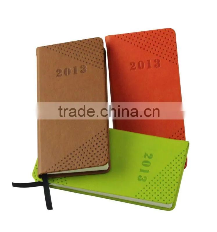 High quality pu notebook/dairy notebook