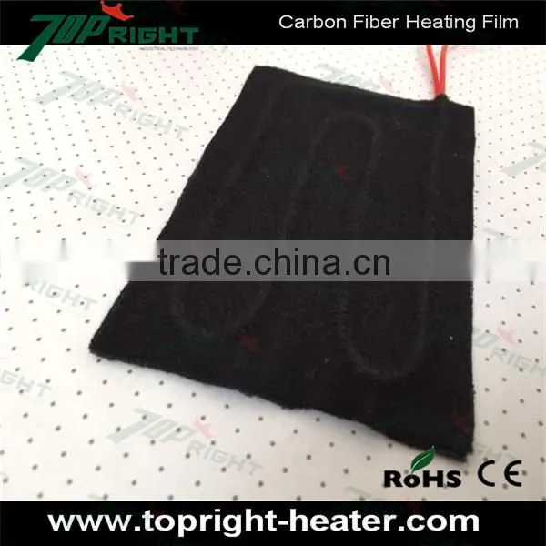 Carbon fiber heating element Heating glove circuit for hand warming with battary