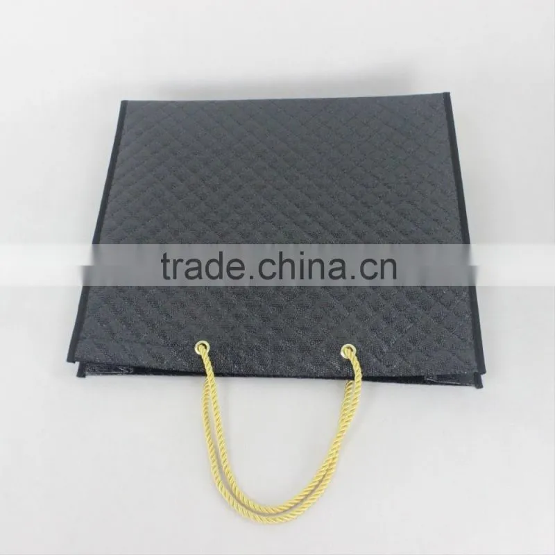 Durable plastic non-woven bag in big size with zipper