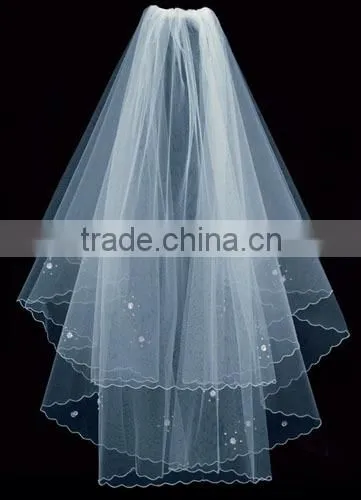 Bridal Veils Wholesale Wedding Accessories Bridal Veils 100% Polyester Bridal Veils