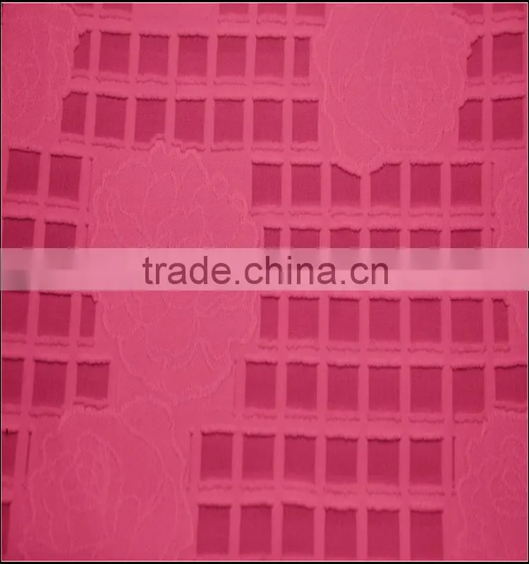 Polyester 125GSM clipping chiffon dress fabric form China supplier