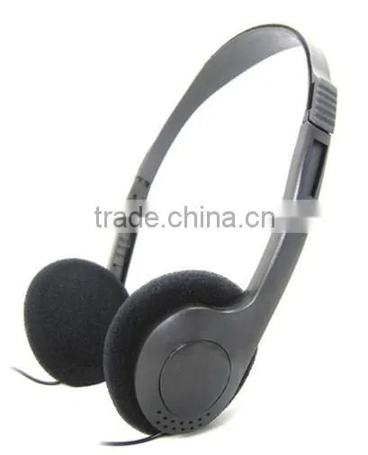 High quality disposable earphone,disposable headphone for bus factory wholesale