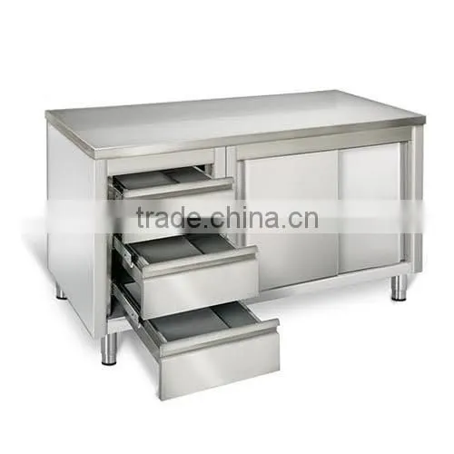 Icegreen 304 Stainless Steel Wall Storage Cabinet With 1 Adjustable Shelf