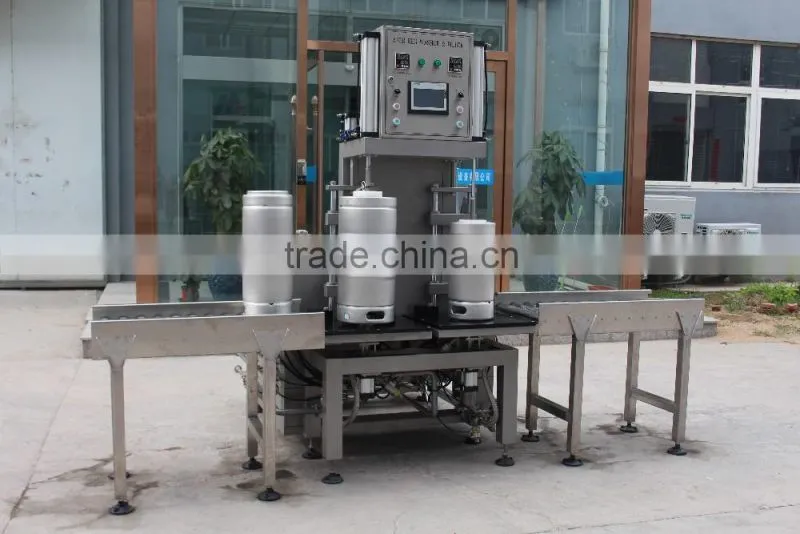 draught beer keg washing and filling machine equipment plant