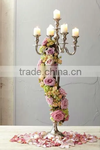 Elegant Artistic Crystal Candelabra