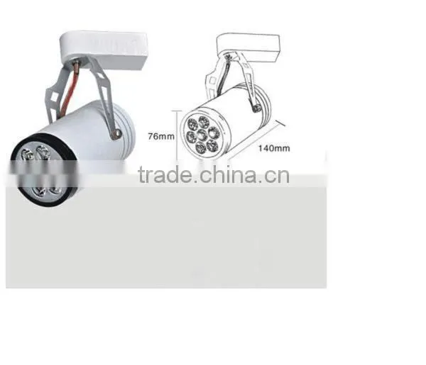 Hot sale factory price dimmable led track light, led track lighting, track light led