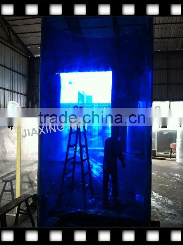 acrylic cylindrical aquarium