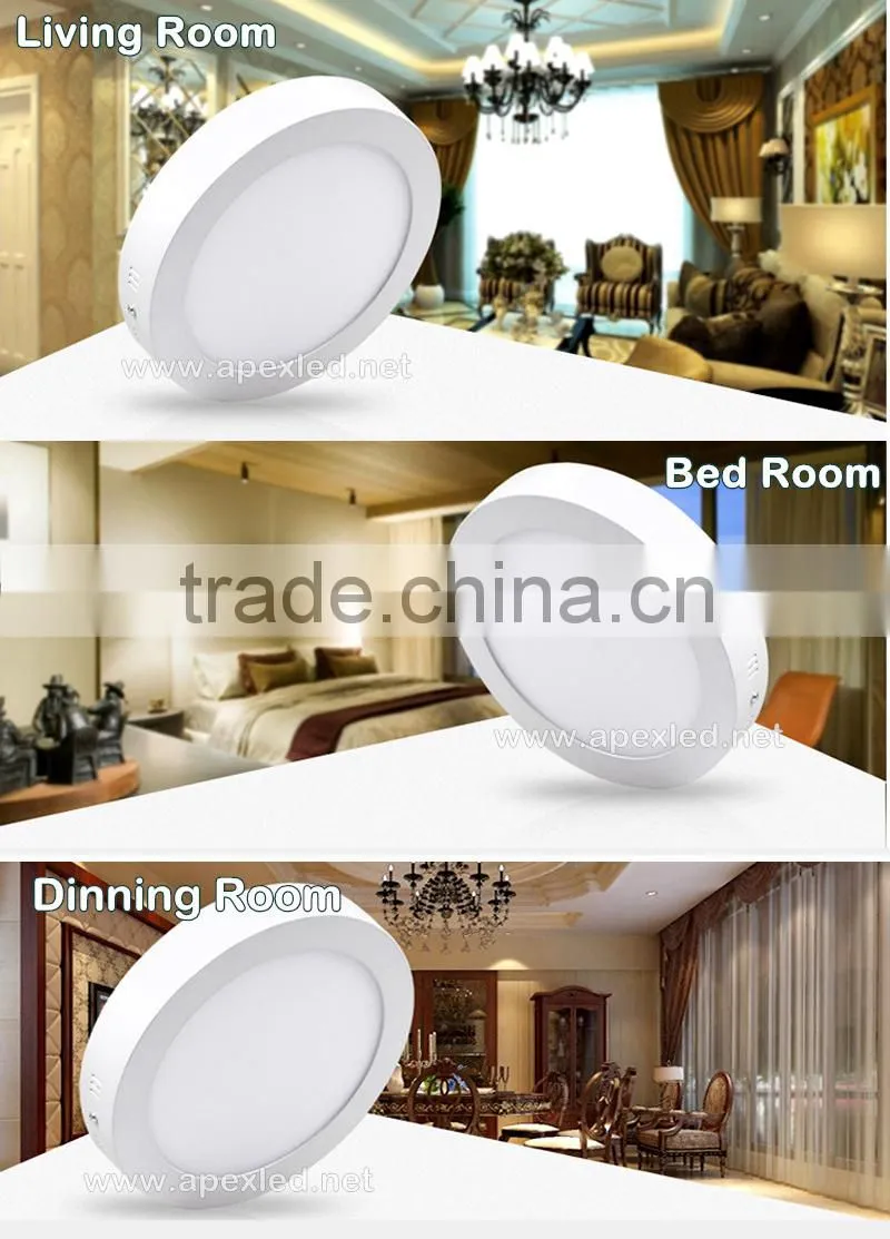 UL surface mounted led ceiling lamp 6w 12w 18w 24w 30w