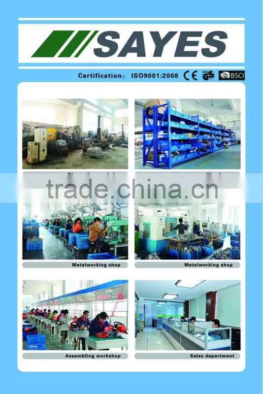5800 gasoline chain saw with CE certificate with cartlon guide bar and chain