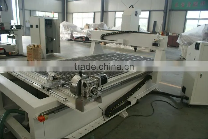 Shandong Multi-function Wood Cylinder CNC Wood/MDF/PVC Carving Machine 1325 CNC Router for Sales