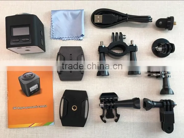 Panoramic WiFi Sport DVR Action Camera Car camera waterproof 4K Ultra HD 0.96 Inch LCD