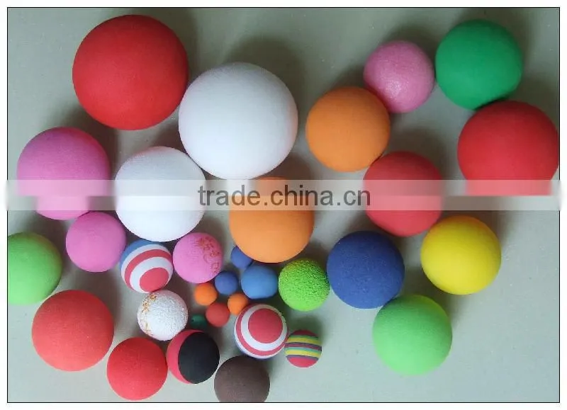 eva foam ball,foam golf ball,craft foam ball