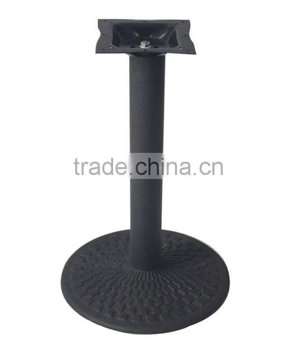 Ourdoor Furniture Parts Round Cast Iron Table Base