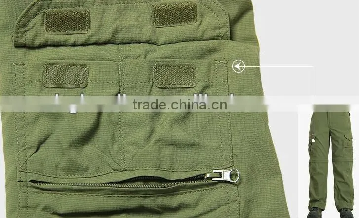 Fashion outdoor hiking breathable custom pants for children