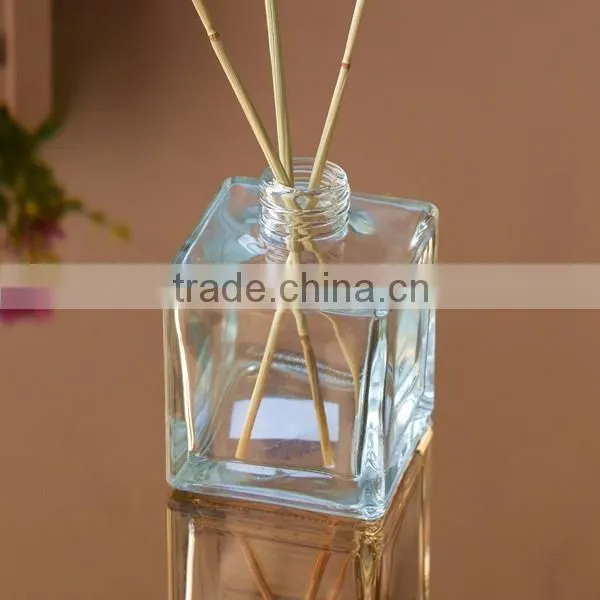 Transparent glass perfume bottle/aroma bottle