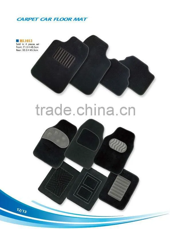 car floor mat/ PVC car mat/ black car floor mats