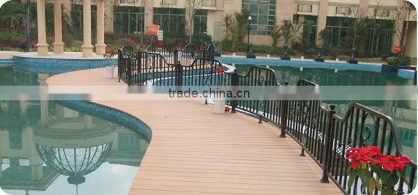 Red Composite Decking
