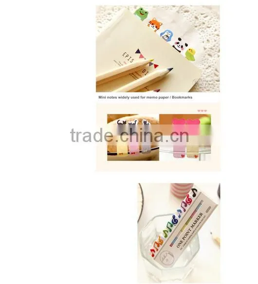 Cute Zoo Animal Planner Sticker School Supplies Stationery Sticky Notes