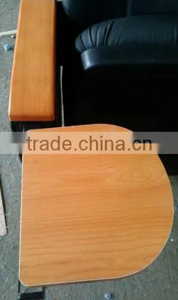 Solid Wood Move PU Leather Auditorium Chair/Leather Auditorium Seating/Leather Auditorium Seat YA-17