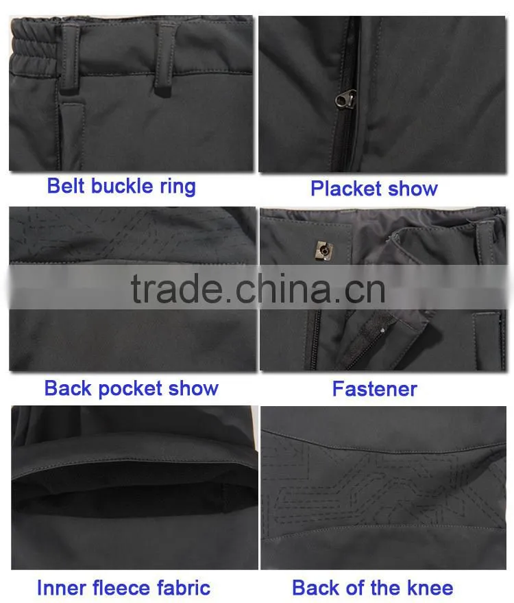 High quality outdoor waterproof ski custom jogger pants