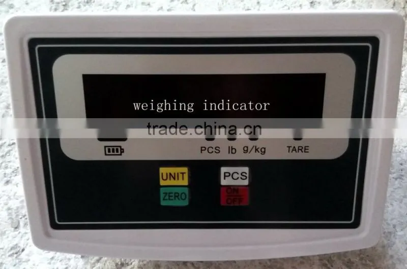 2016 newest best sell 4 Keys ABS Plastic Weighing Scale Indicator