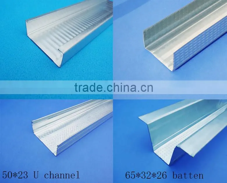 cold rolled steel C channel